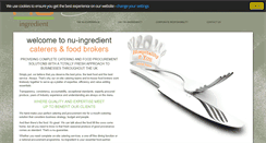 Desktop Screenshot of nu-ingredient.com